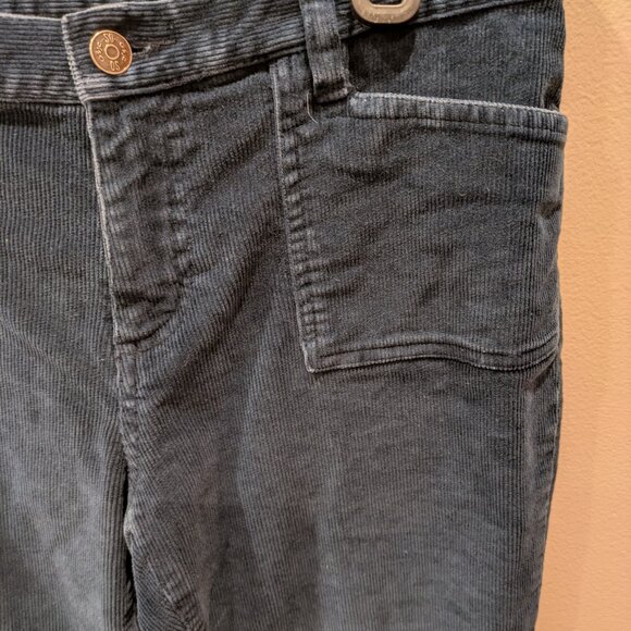 Navy Cotton Corduroy pants - Picture 3 of 9